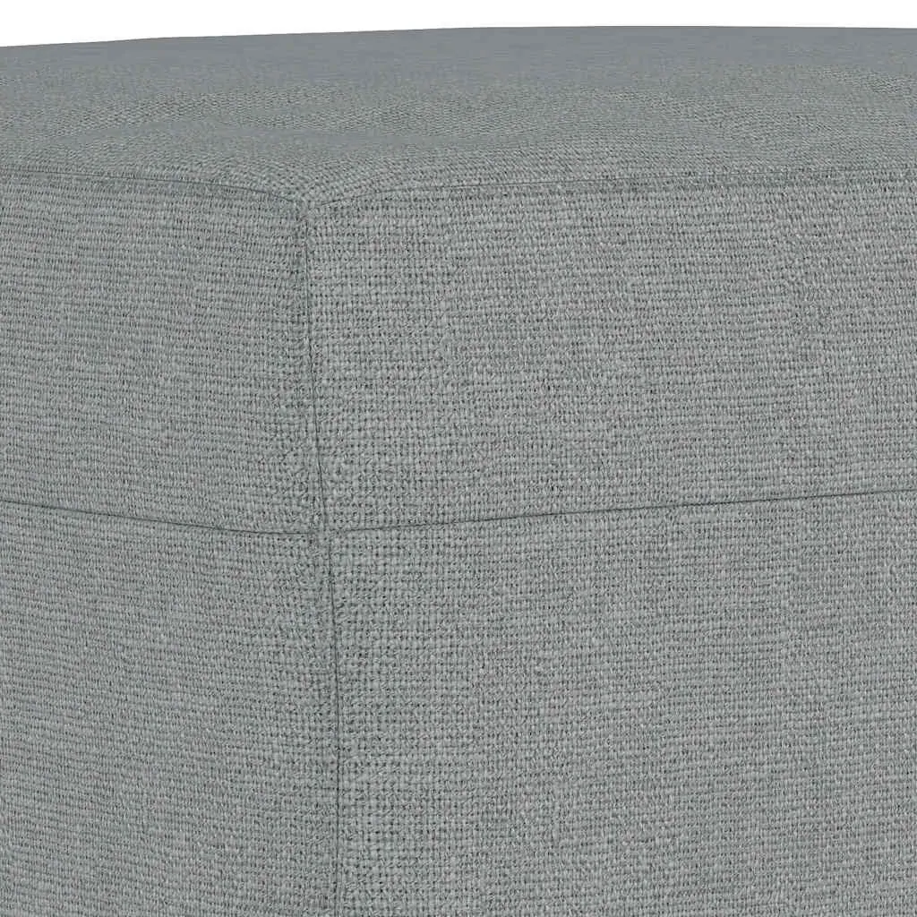 3 Piece Sofa Set with Pillows Light Grey Fabric Price