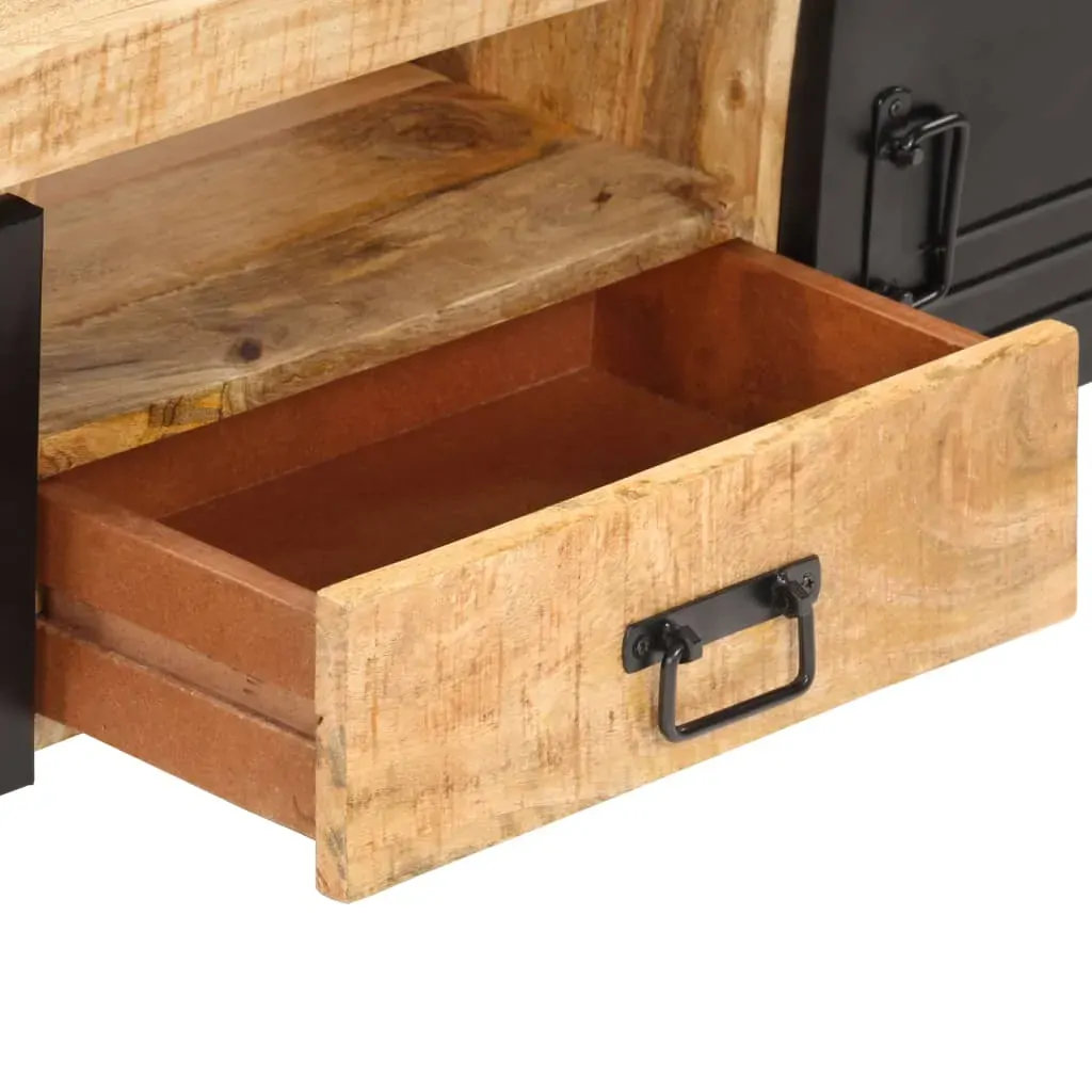 TV Cabinet 140x30x40 cm Rough Mango Wood Price
