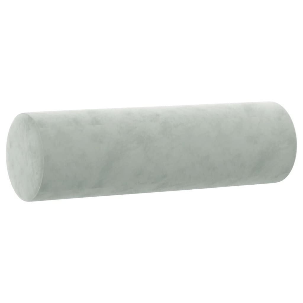 3 Piece Sofa Set with Pillows Light Grey Velvet Price
