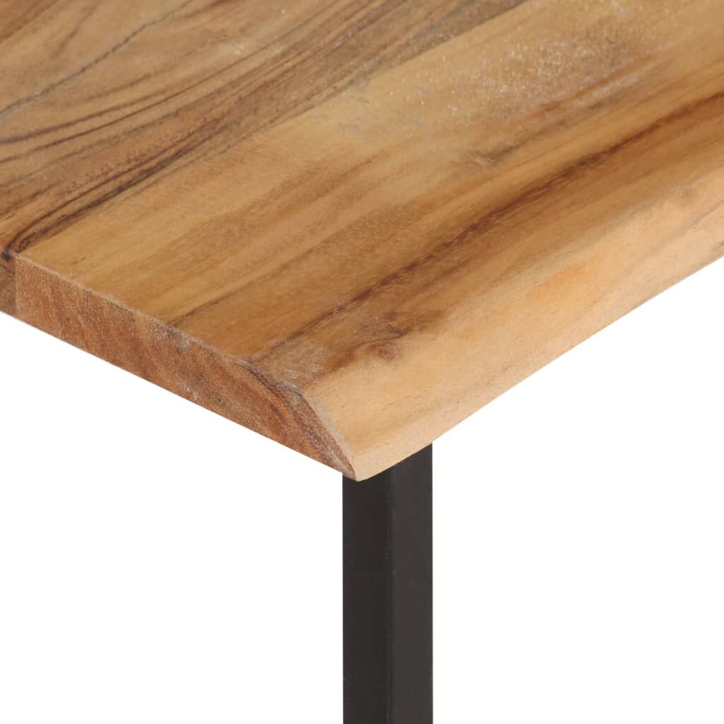Peg with Live Edge 100x35x22 cm Solid Acacia Wood Price