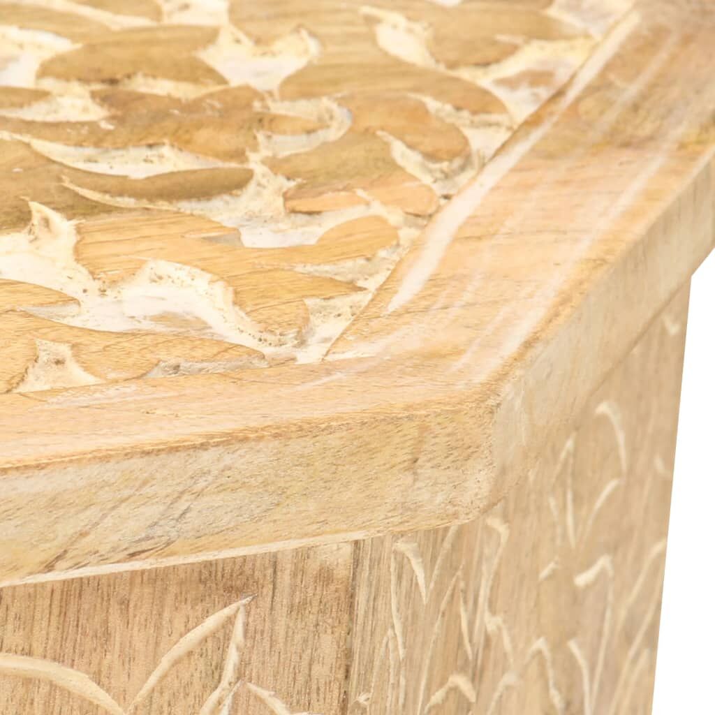 Side Table ?48 cm Solid Mango Wood Price