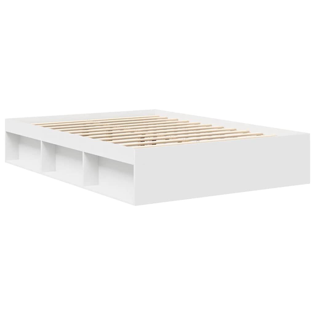 Bed Frame without Mattress White 150x200 cm Price