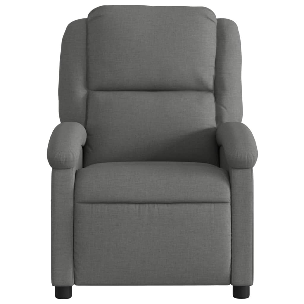 Recliner Chair Dark Grey Fabric Price