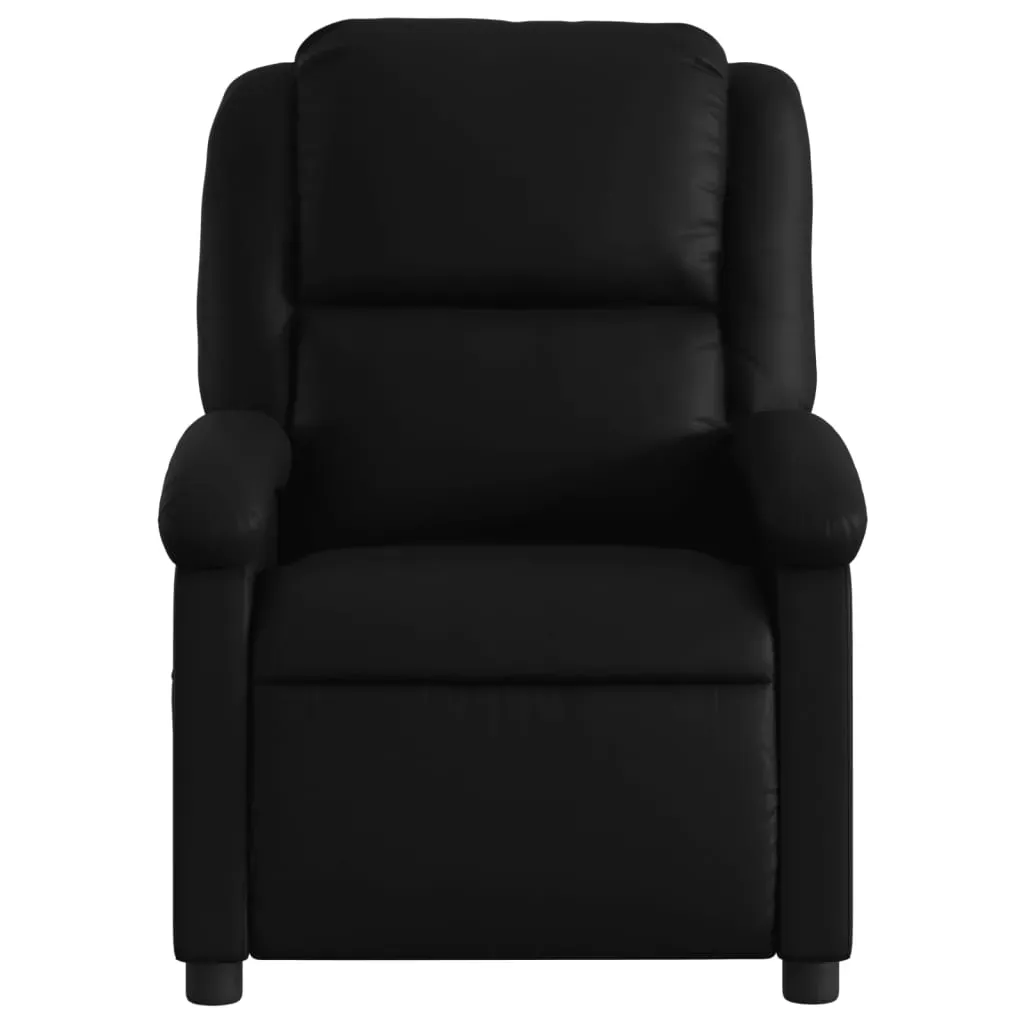 Recliner Chair Black Faux Leather Price