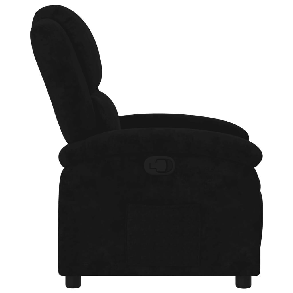 Recliner Chair Black Velvet Price