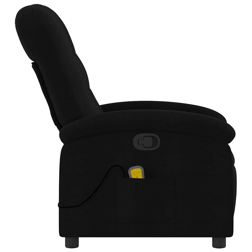 Massage Recliner Chair Black Fabric Price