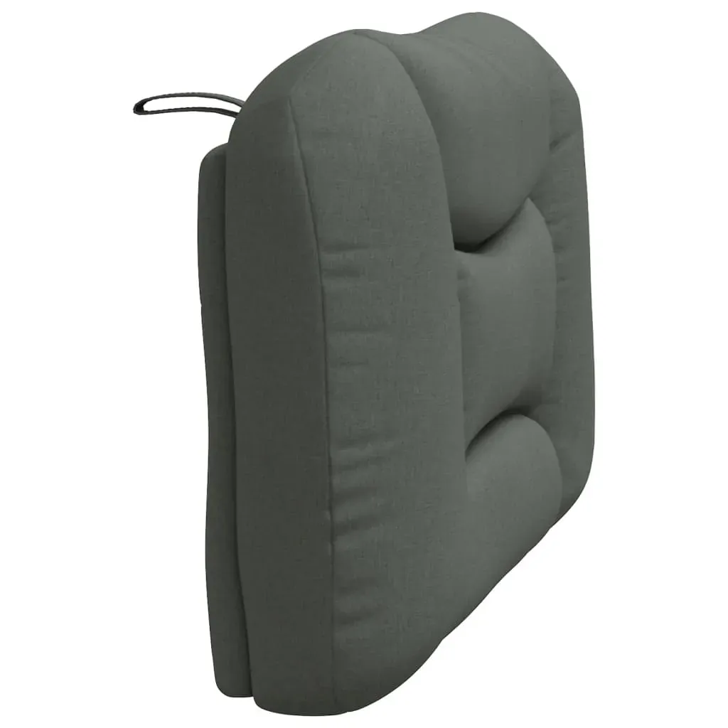 Headboard Cushion "Hvar" Dark Grey 90 cm Fabric Price