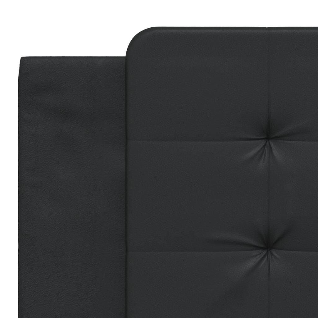 Headboard Cushion Black 180 cm Faux Leather Price