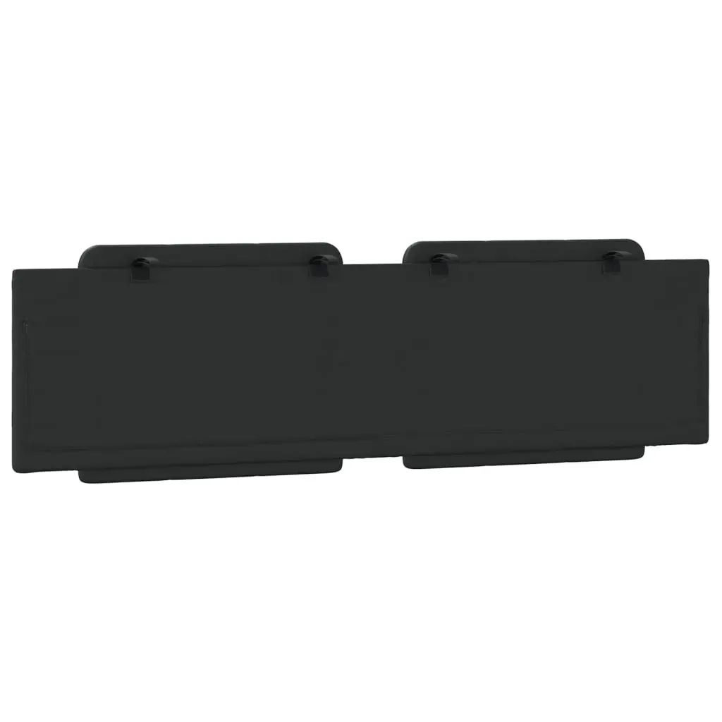 Headboard Cushion "Zadar" Black 180 cm Faux Leather Price