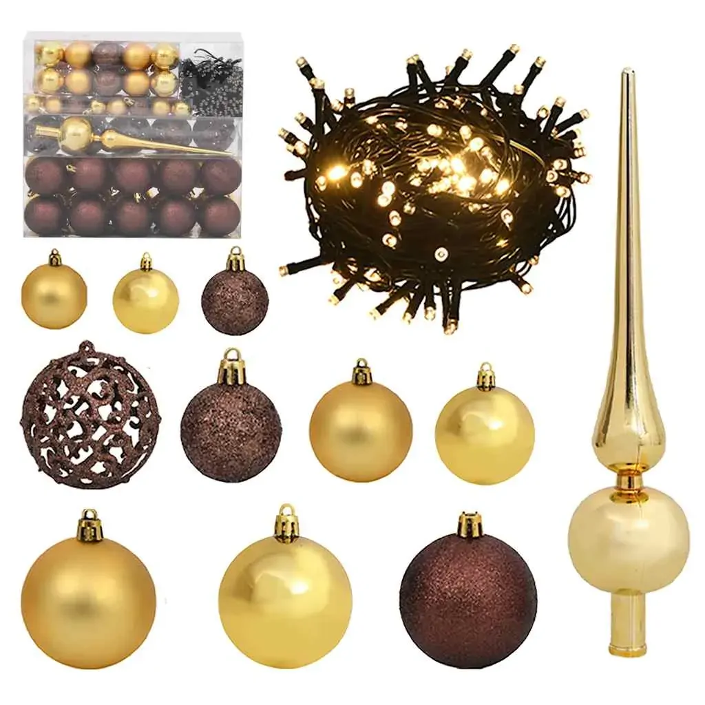 Slim Christmas Tree 300 LEDs & Ball Set 270 cm Price