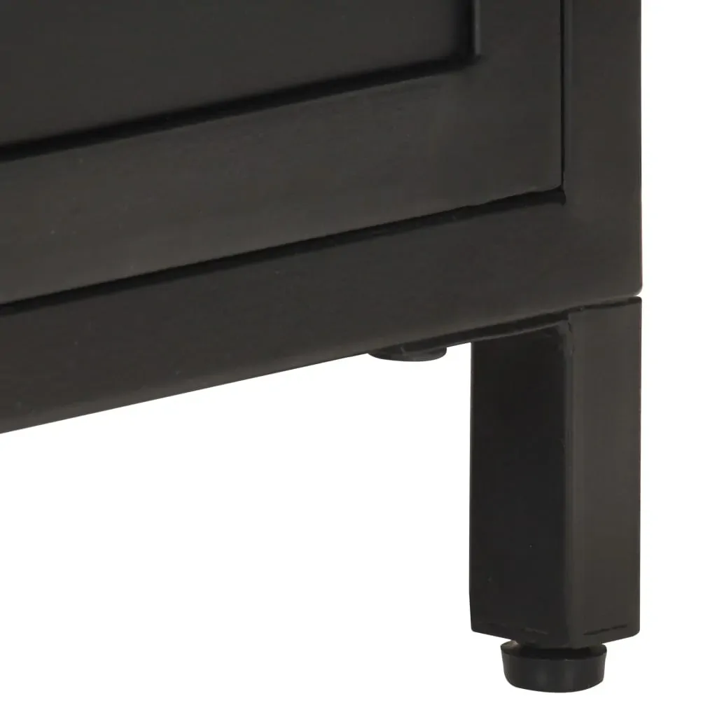 TV Cabinet 120x30x40 cm Solid Rough Mango Wood Price