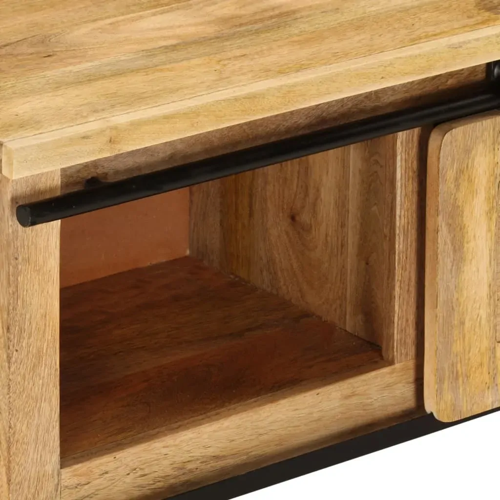 TV Cabinet 90x35x40 cm Solid Wood Mango Price