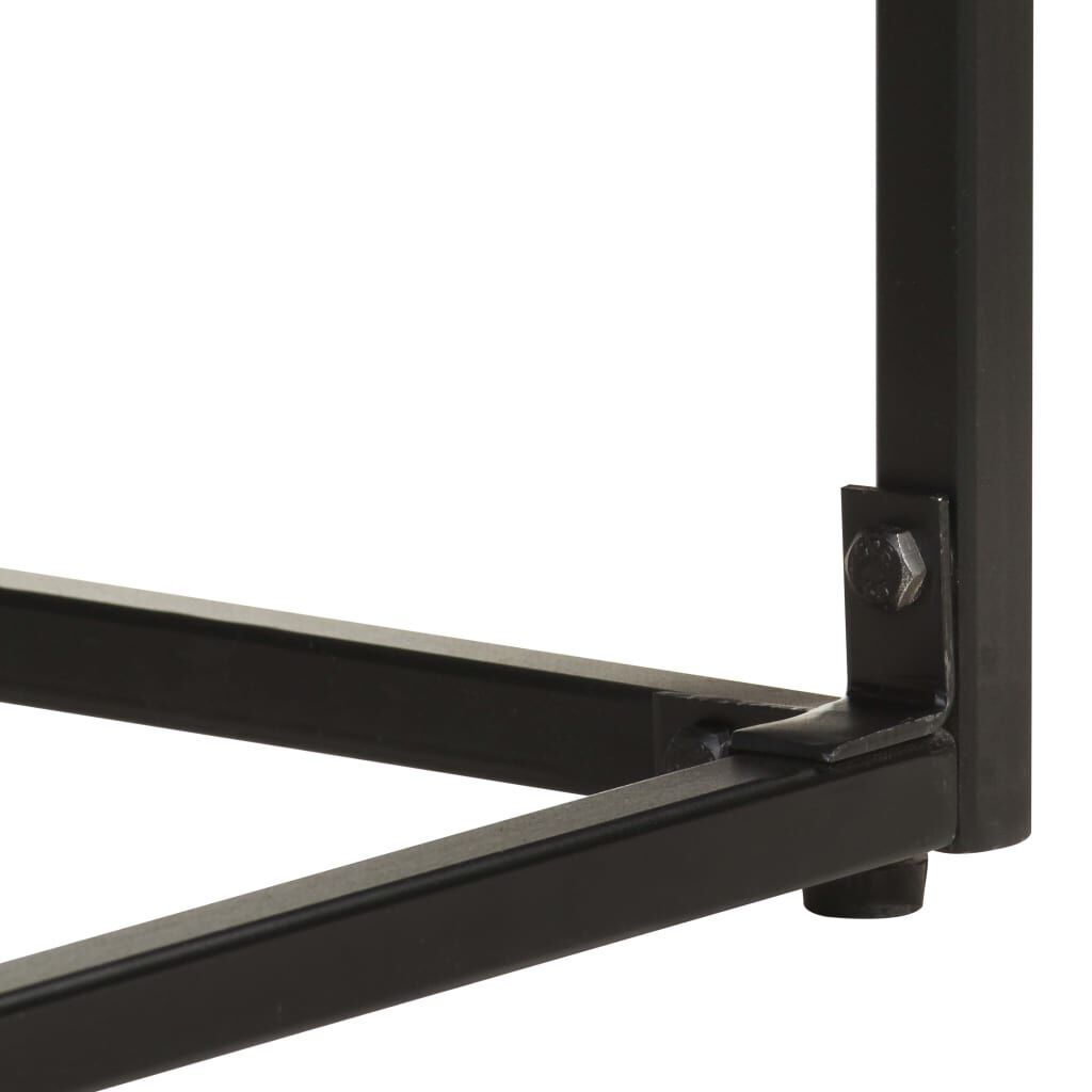 Sideboard Black 60x30x120 cm Solid Acacia and Mango Wood Price