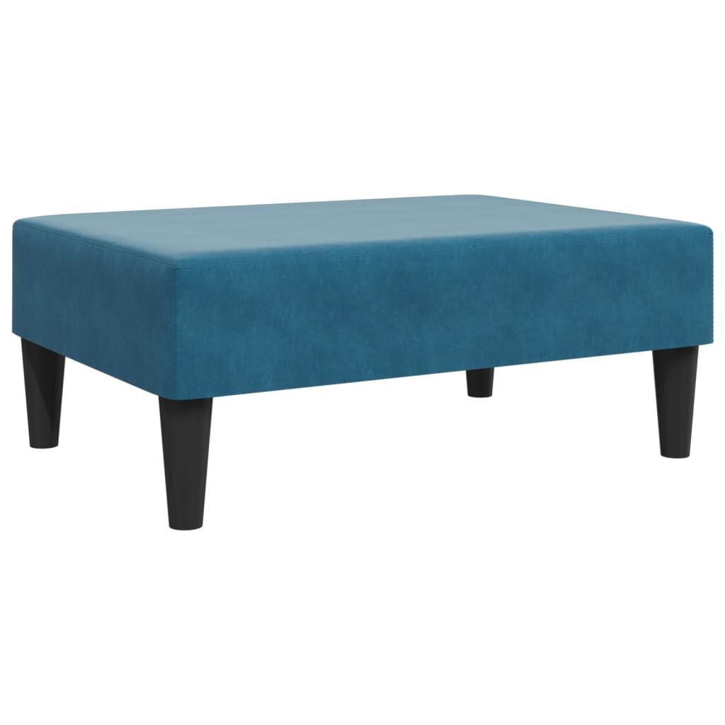 2 Piece Sofa Set Blue Velvet Price