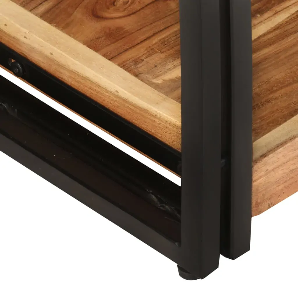 TV Cabinet 90x30x40 cm Solid Acacia Wood Price