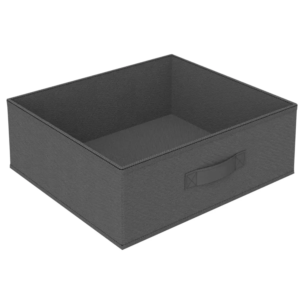 Storage Rack with 4 Fabric Baskets Steel Grey Price