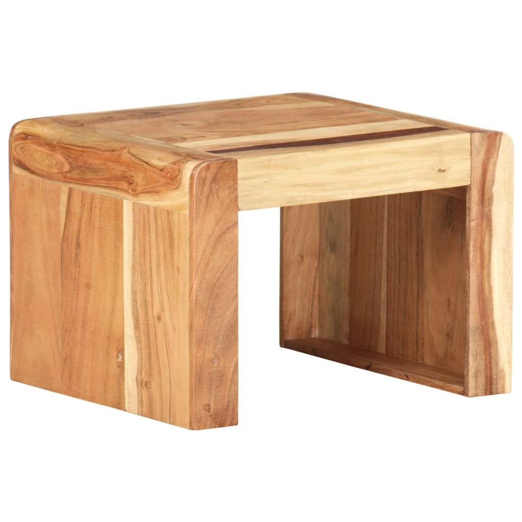 Side Table 43x40x30 cm Solid Acacia Wood Price