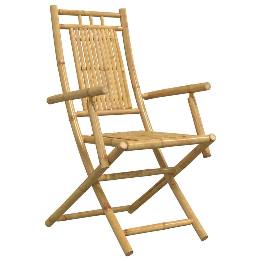 3 Piece Bistro Set Bamboo Price