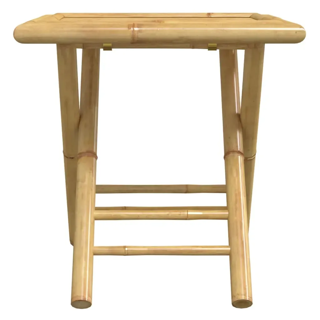 3 Piece Bistro Set Bamboo Price