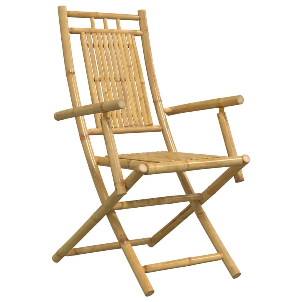 3 Piece Bistro Set Bamboo Price
