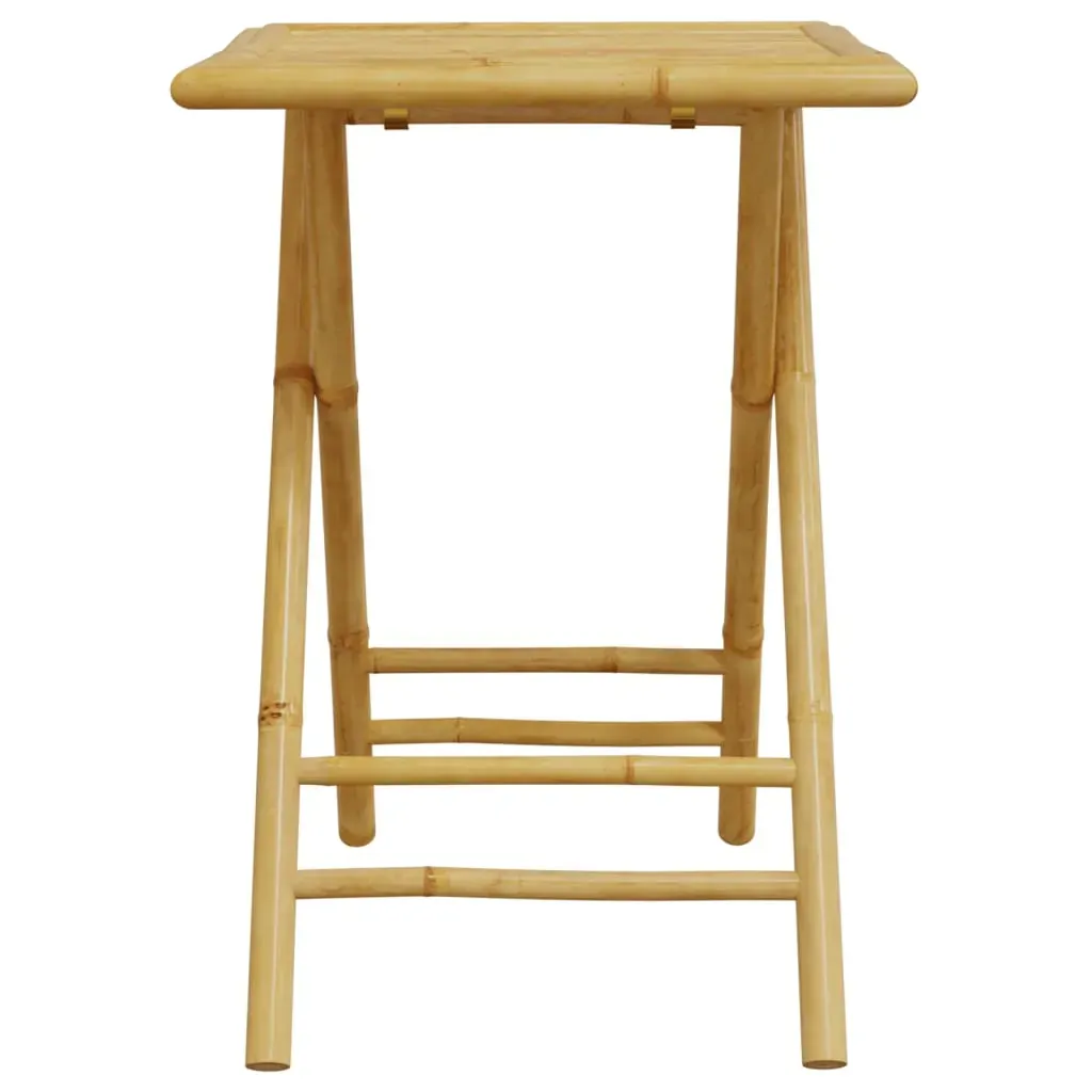 3 Piece Bistro Set Bamboo Price