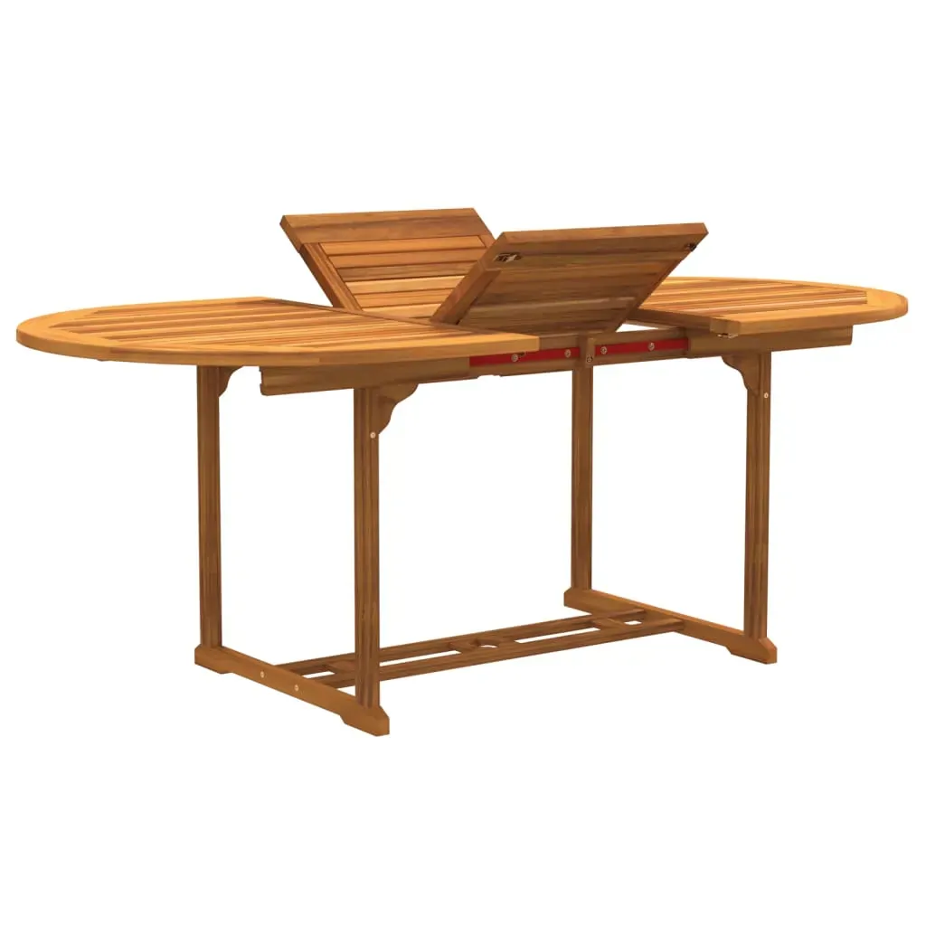5 Piece Garden Dining Set Solid Wood Acacia and Textilene Price