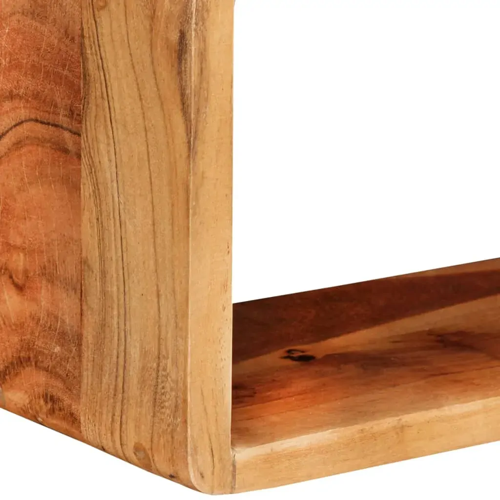 3 Piece Wall Cube Shelf Set Soild Acacia Wood Price