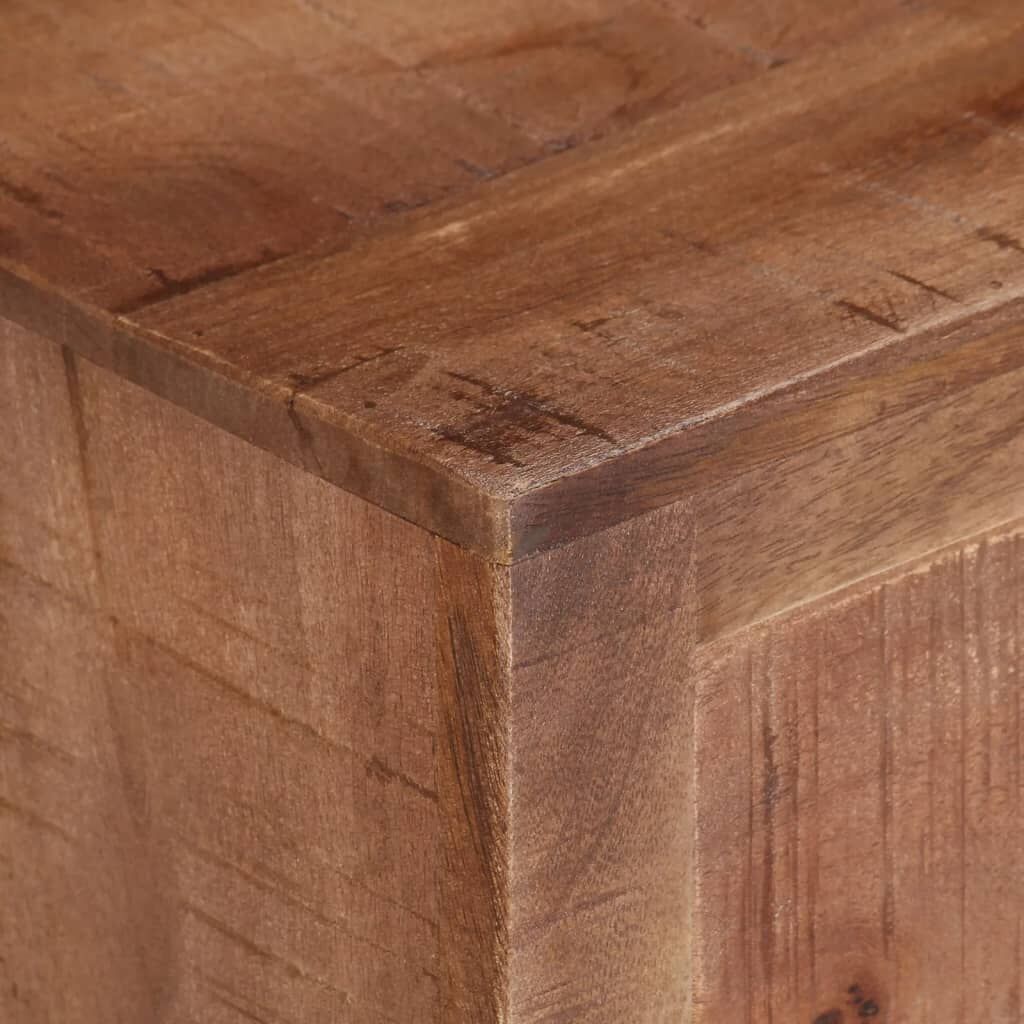 TV Cabinet 110x30x40 cm Rough Mango Wood Price