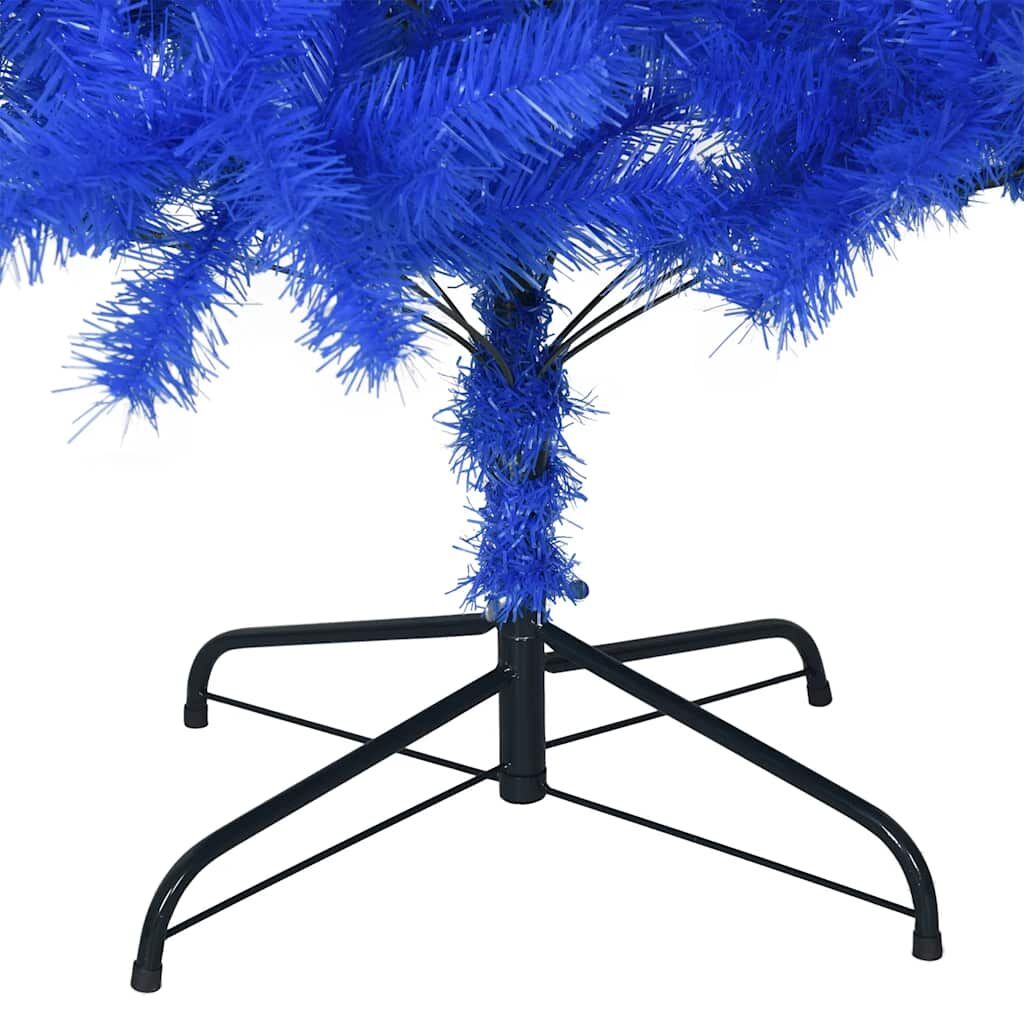 Artificial Christmas Tree with Stand Blue 240 cm PVC Price