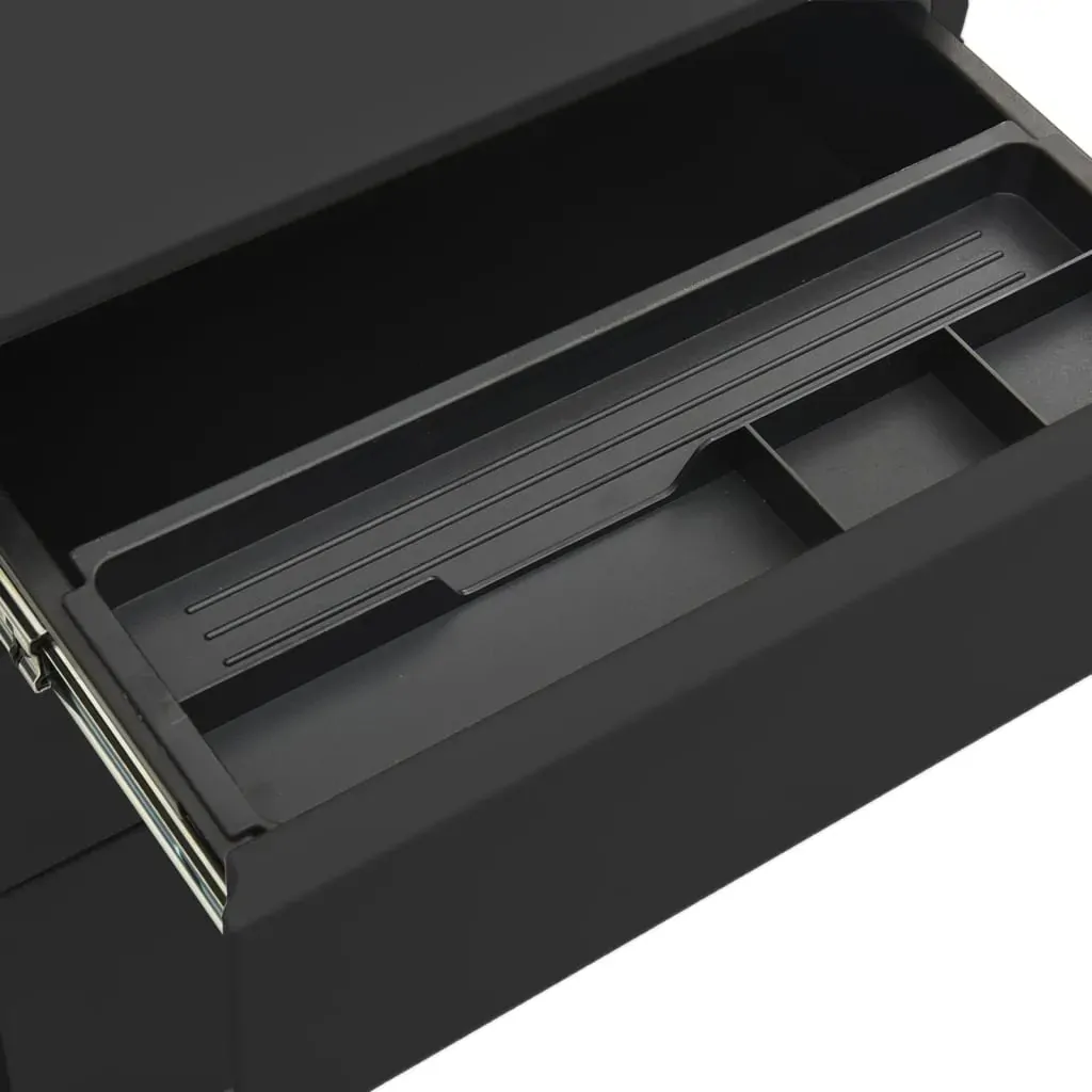 Mobile File Cabinet Anthracite 39x45x60 cm Steel Price