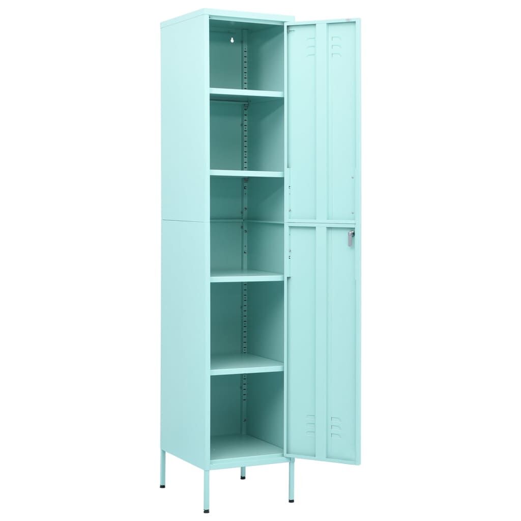 Locker Cabinet Mint 35x46x180 cm Steel Price