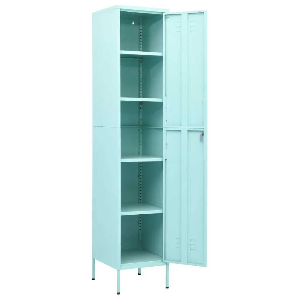 Locker Cabinet Mint 35x46x180 cm Steel Price