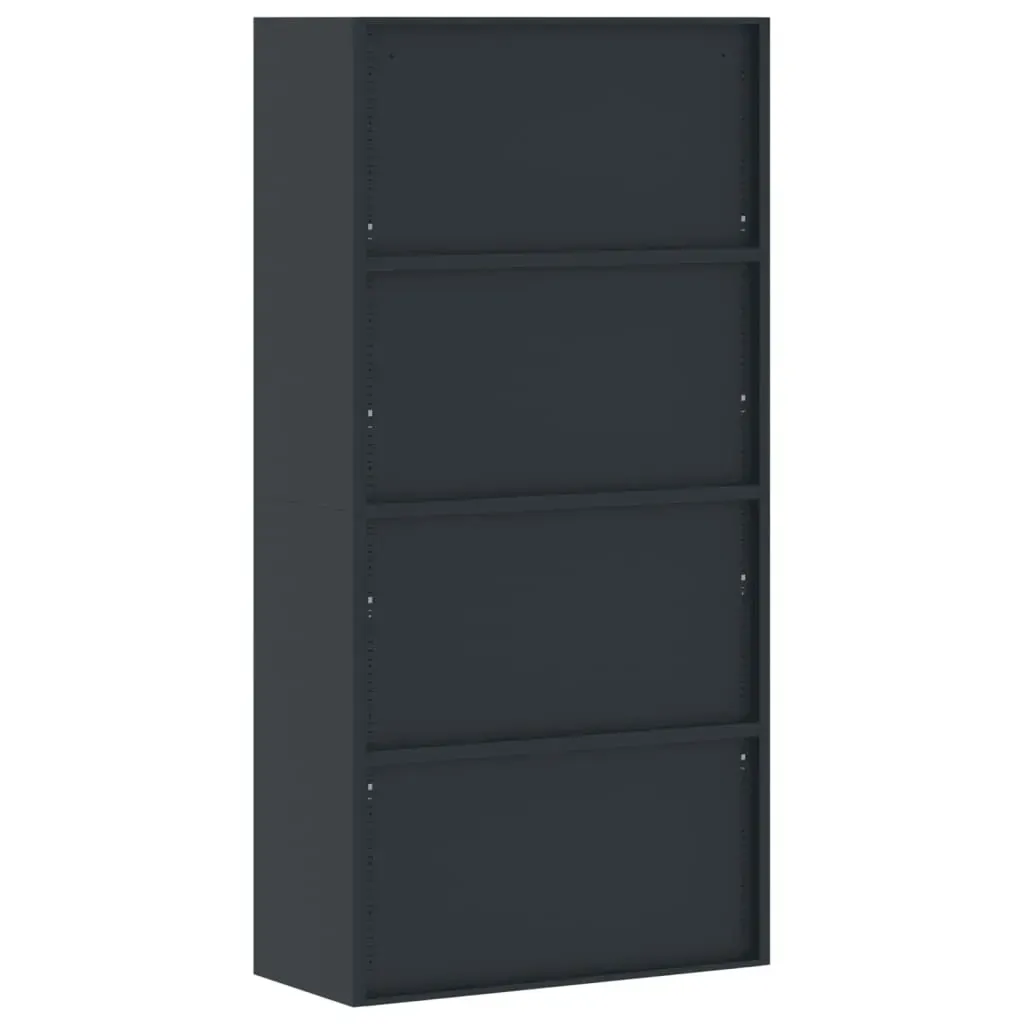 File Cabinet Anthracite 90x40x180 cm Steel Price