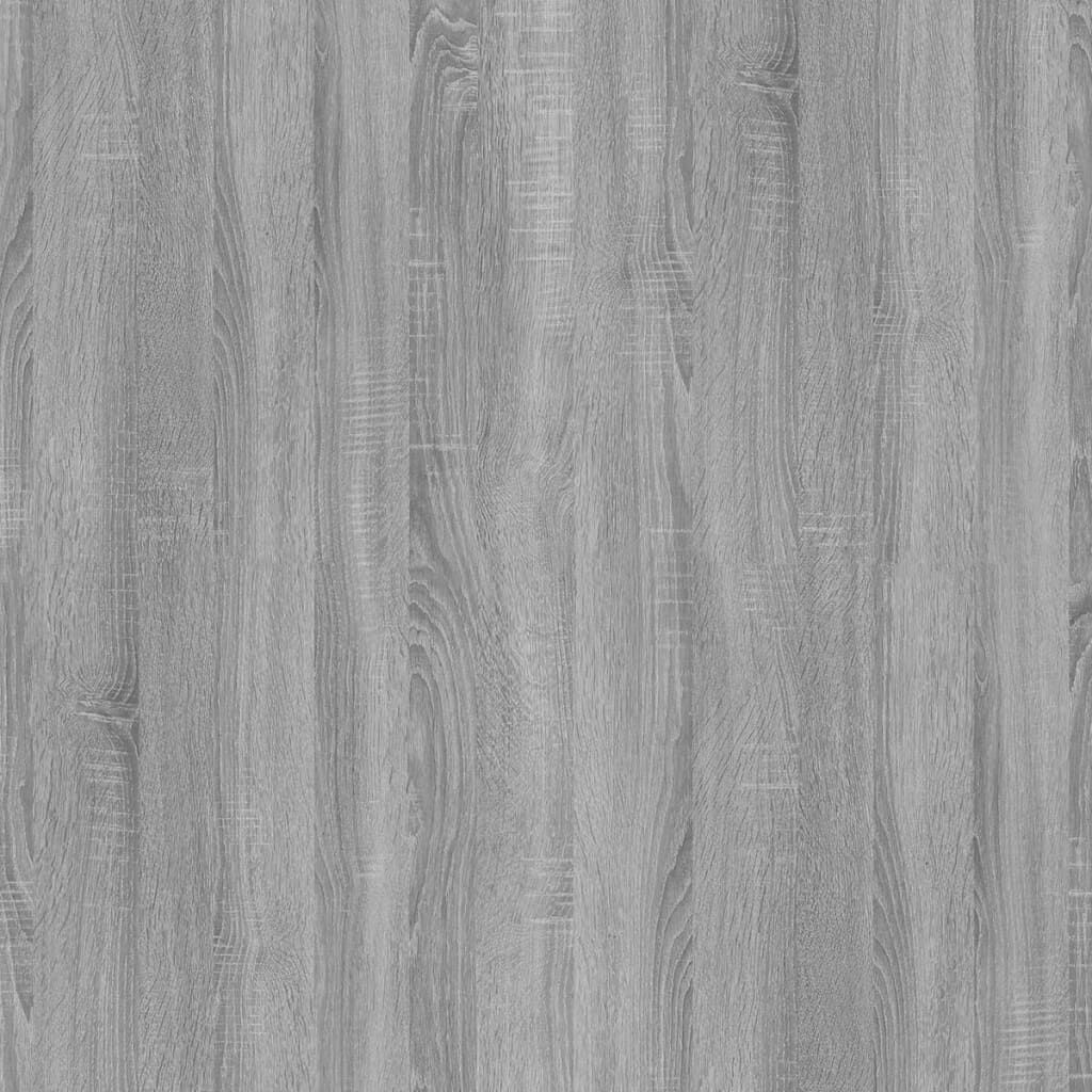 Sideboard with 4 Drawers 60x30.5x71 cm Grey Sonoma Price