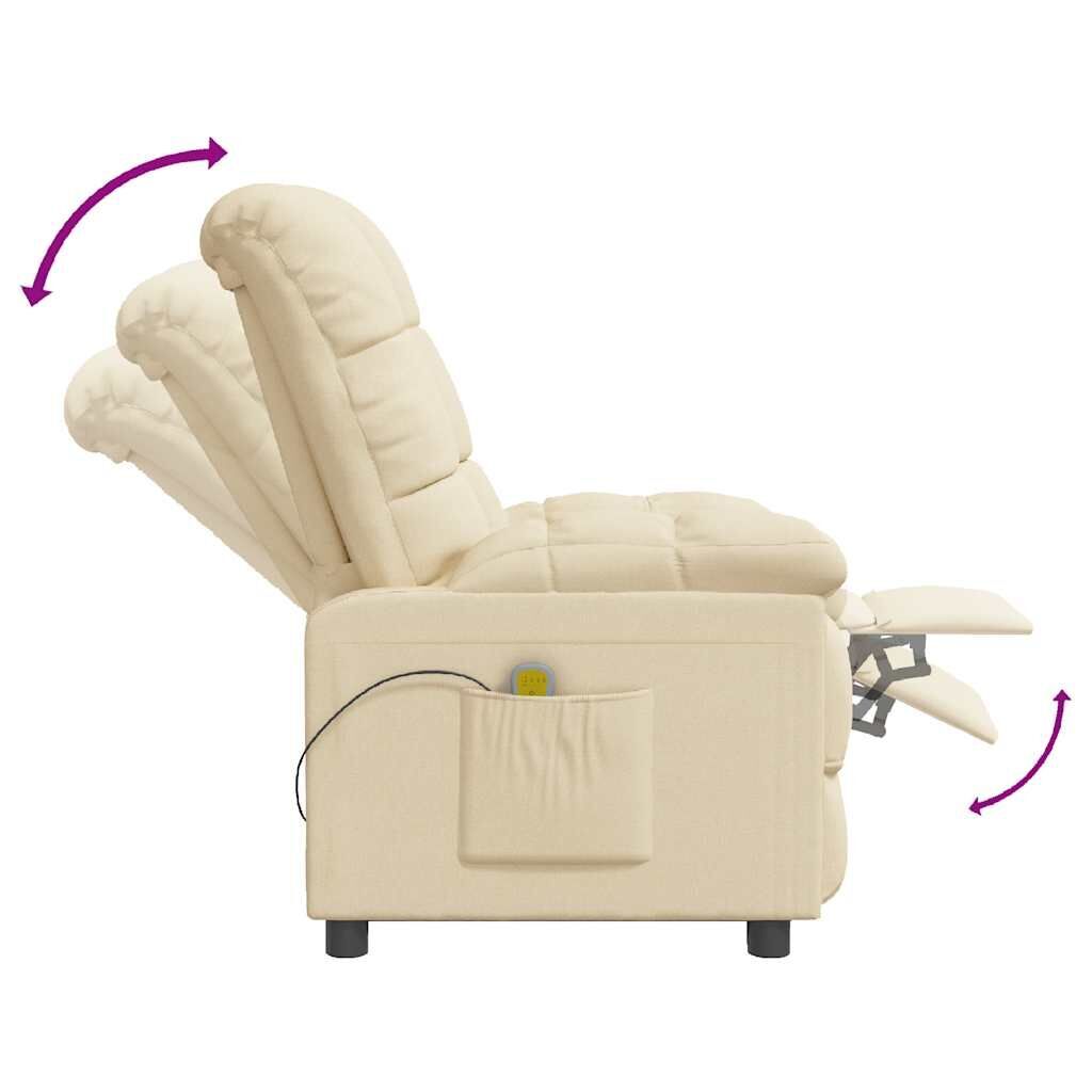 Massage Chair Cream Fabric Price