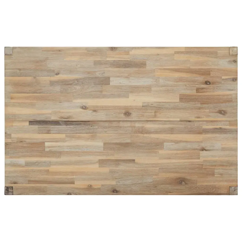 Dining Table 110x70x75 cm Solid Wood Acacia Price