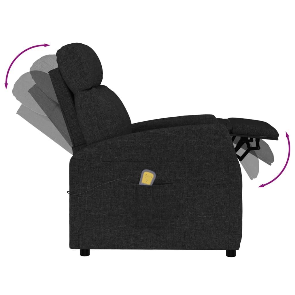 Massage Chair Black Fabric Price
