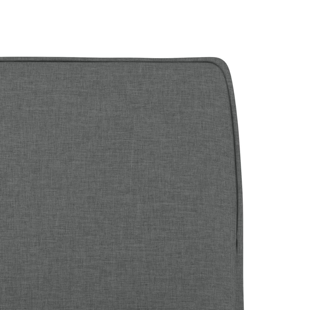 Lounge Chair Dark Grey 52x75x76 cm Fabric Price
