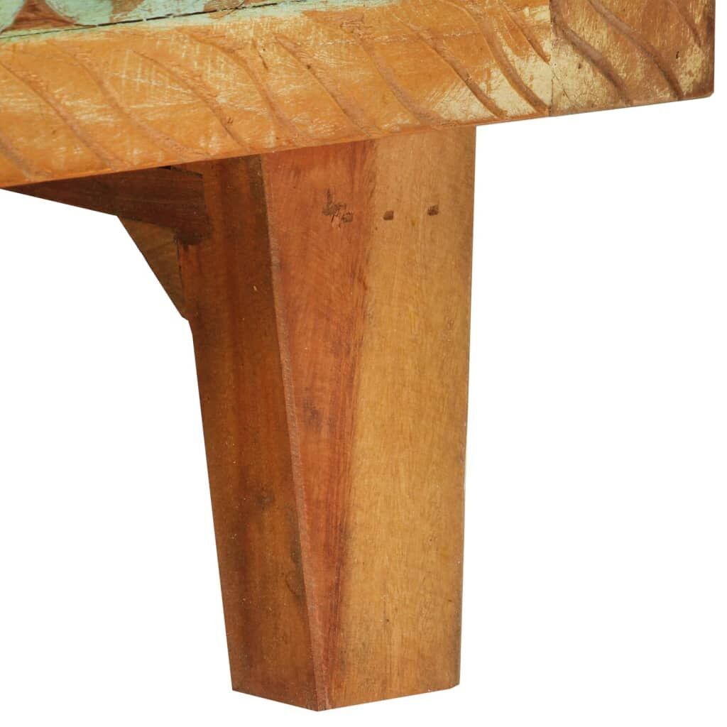 Hand Carved Sideboard 55x30x75 cm Solid Wood Reclaimed Price