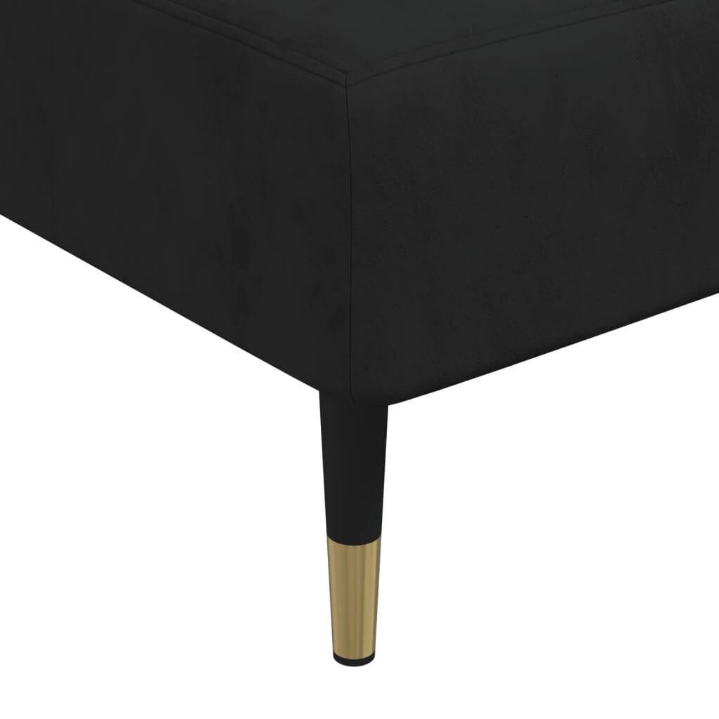 Chaise Longue Black Velvet Price