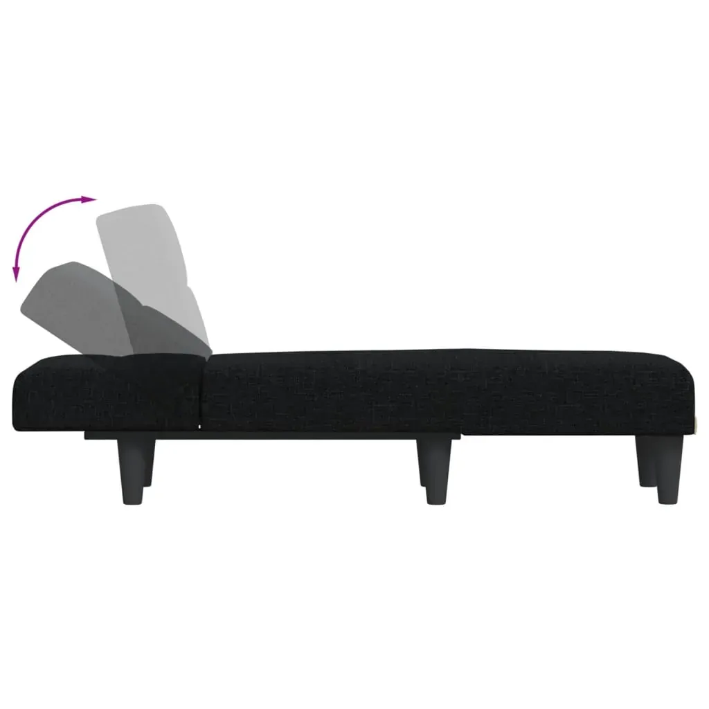 Chaise Longue Black Fabric Price