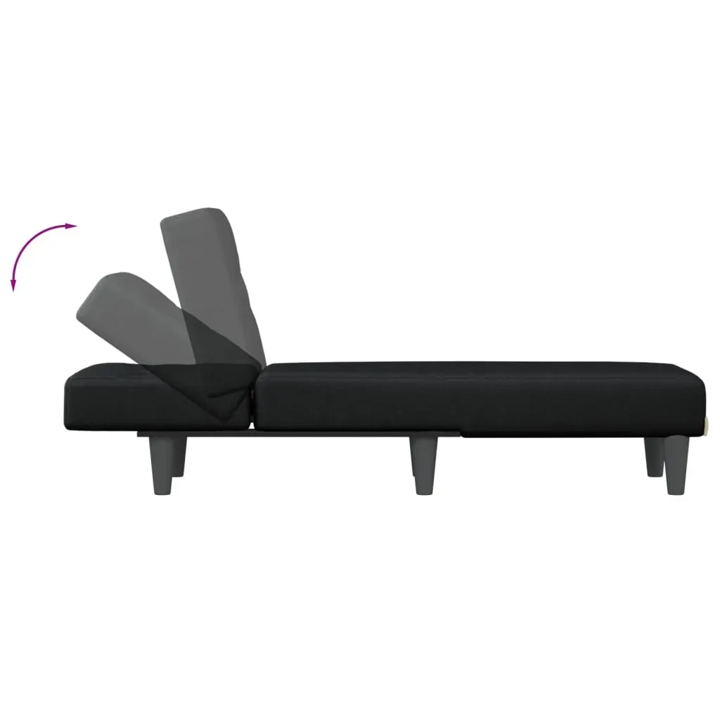 Chaise Longue Black Fabric Price