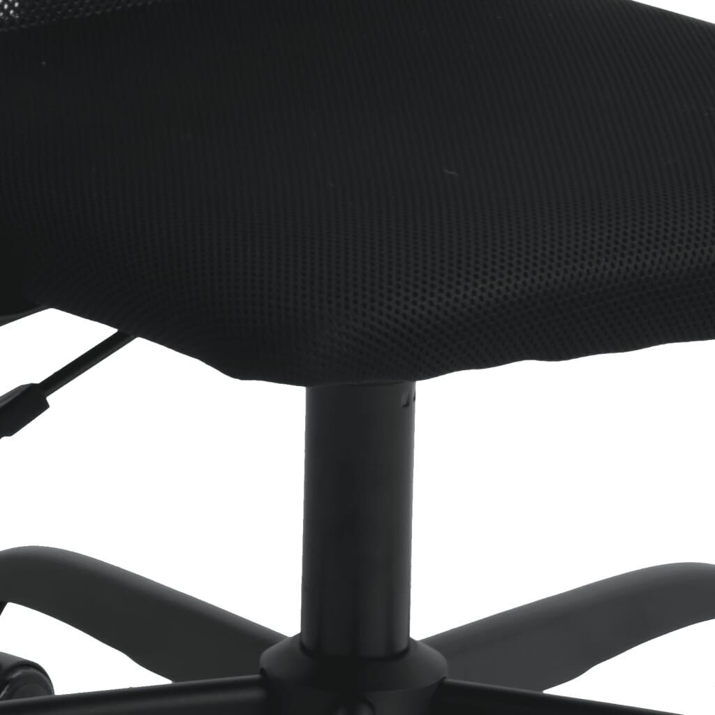 Office Chair Height Adjustable Black Mesh Fabric and Faux Leather Price