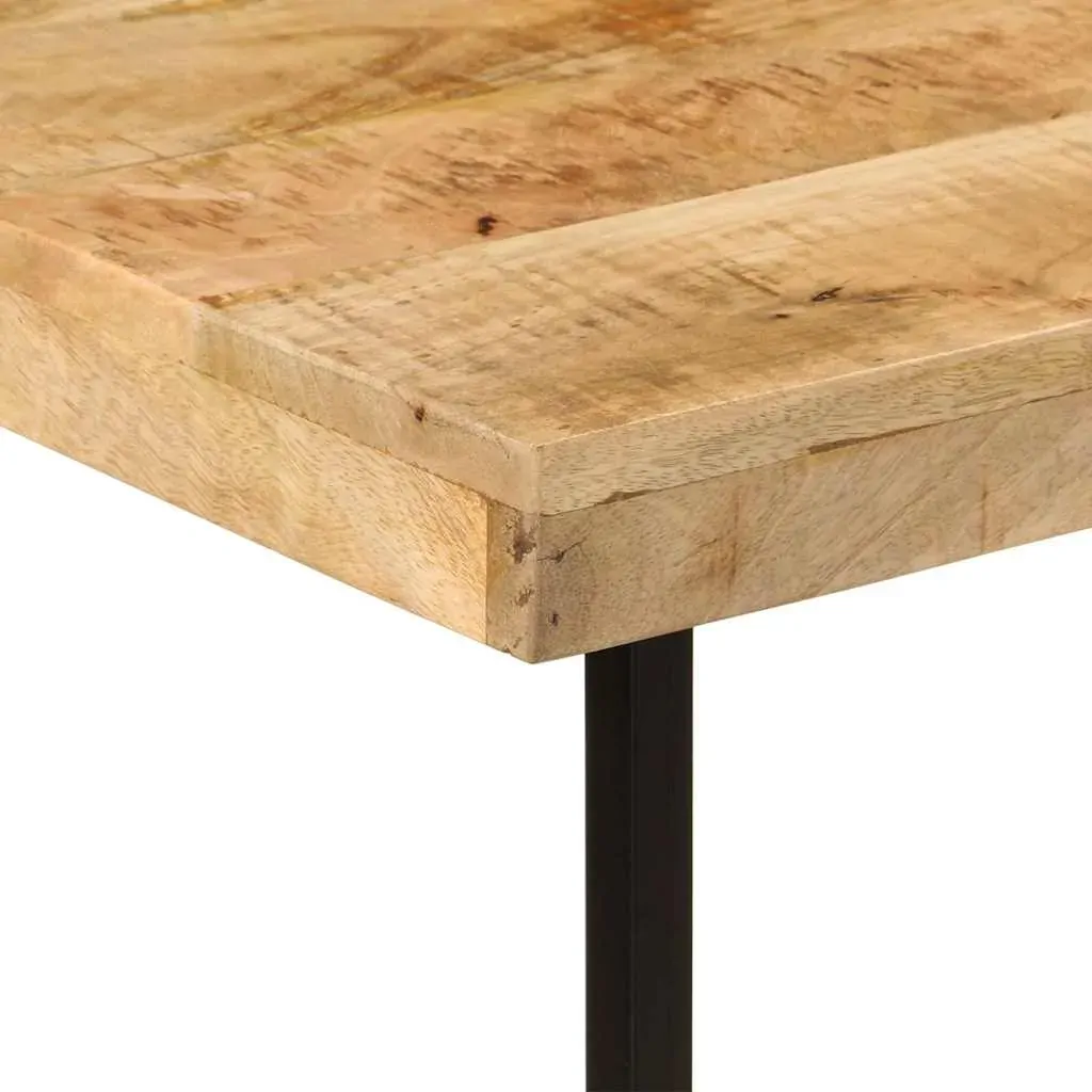 Desk 165x110x77 cm Solid Wood Mango and Iron Price