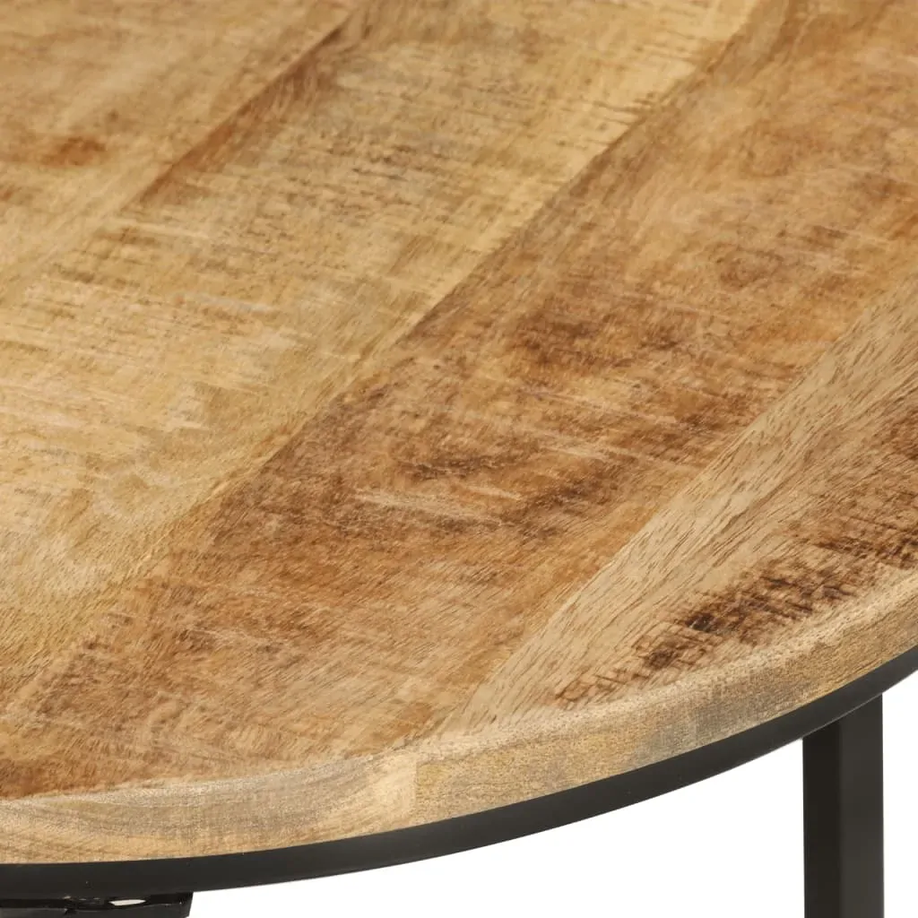 Nesting Tables 3 pcs Solid Rough Wood Mango Price