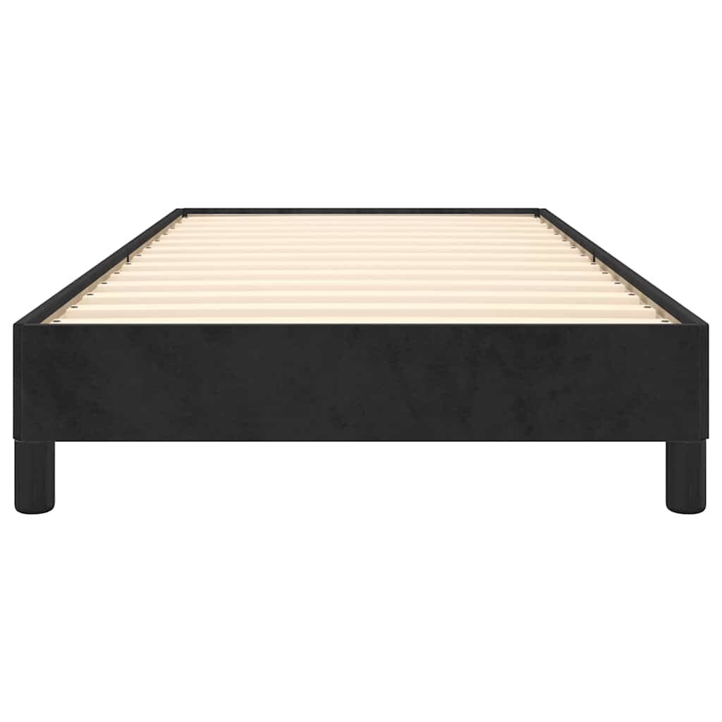 Bed Frame without Mattress Black King Single Velvet Price