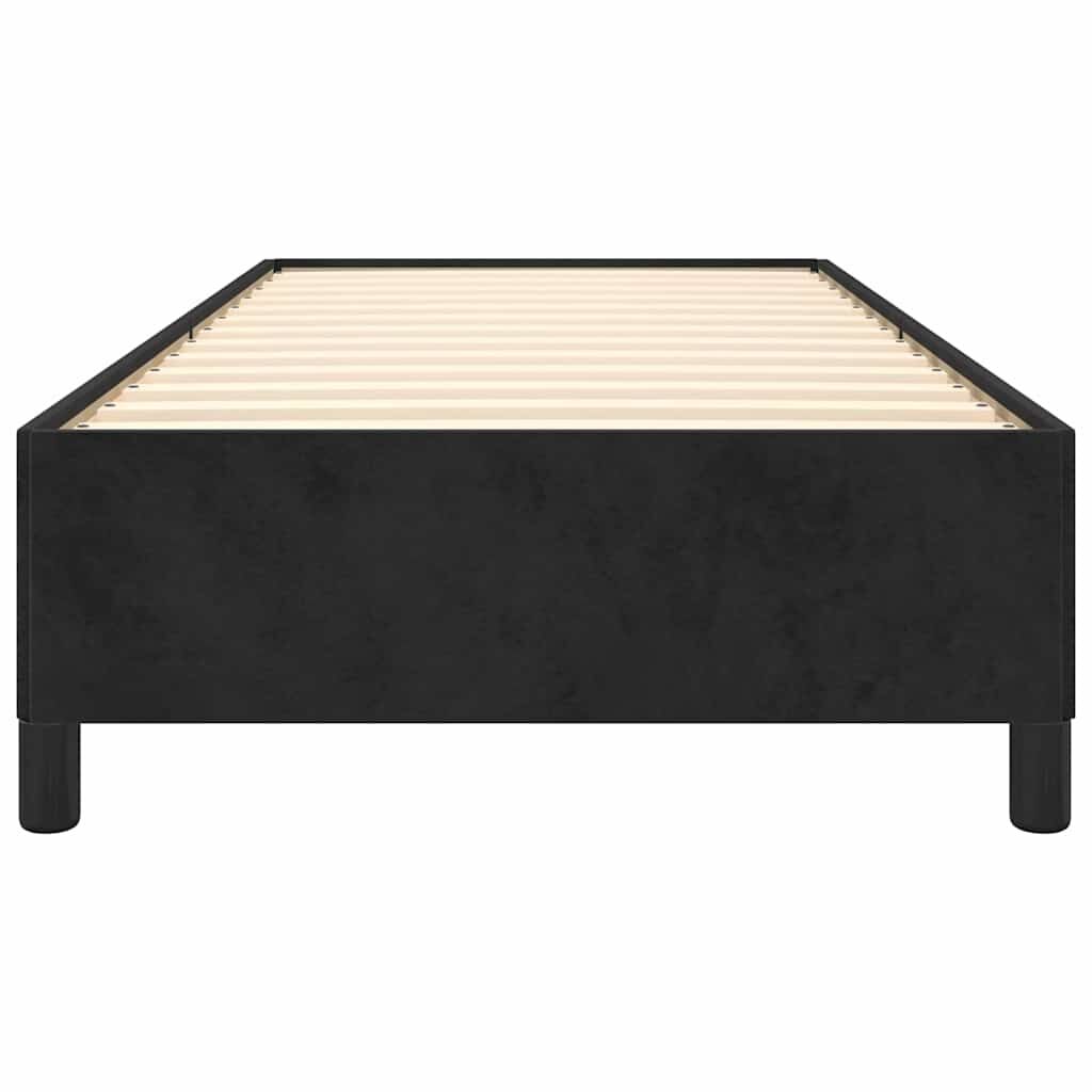 Bed Frame without Mattress Black King Single Size Velvet Price