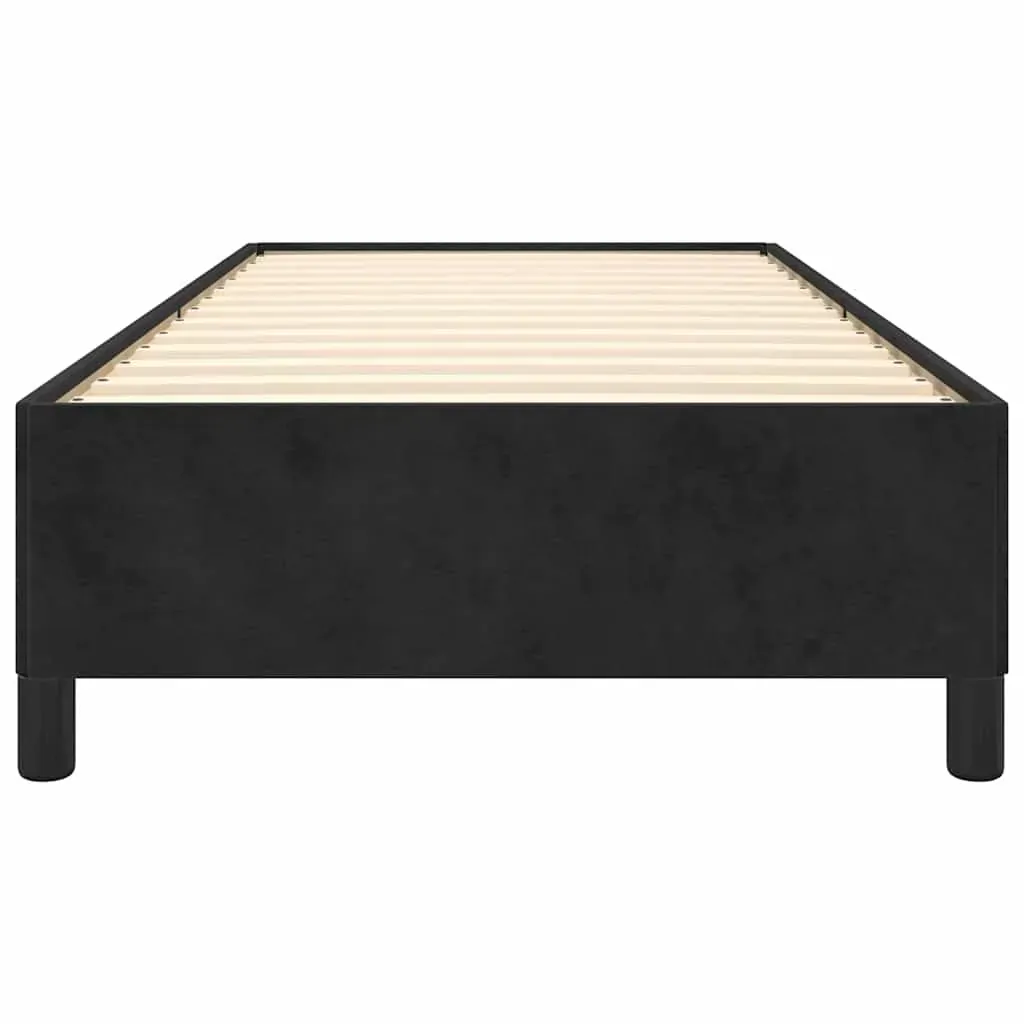 Bed Frame without Mattress Black King Single Size Velvet Price