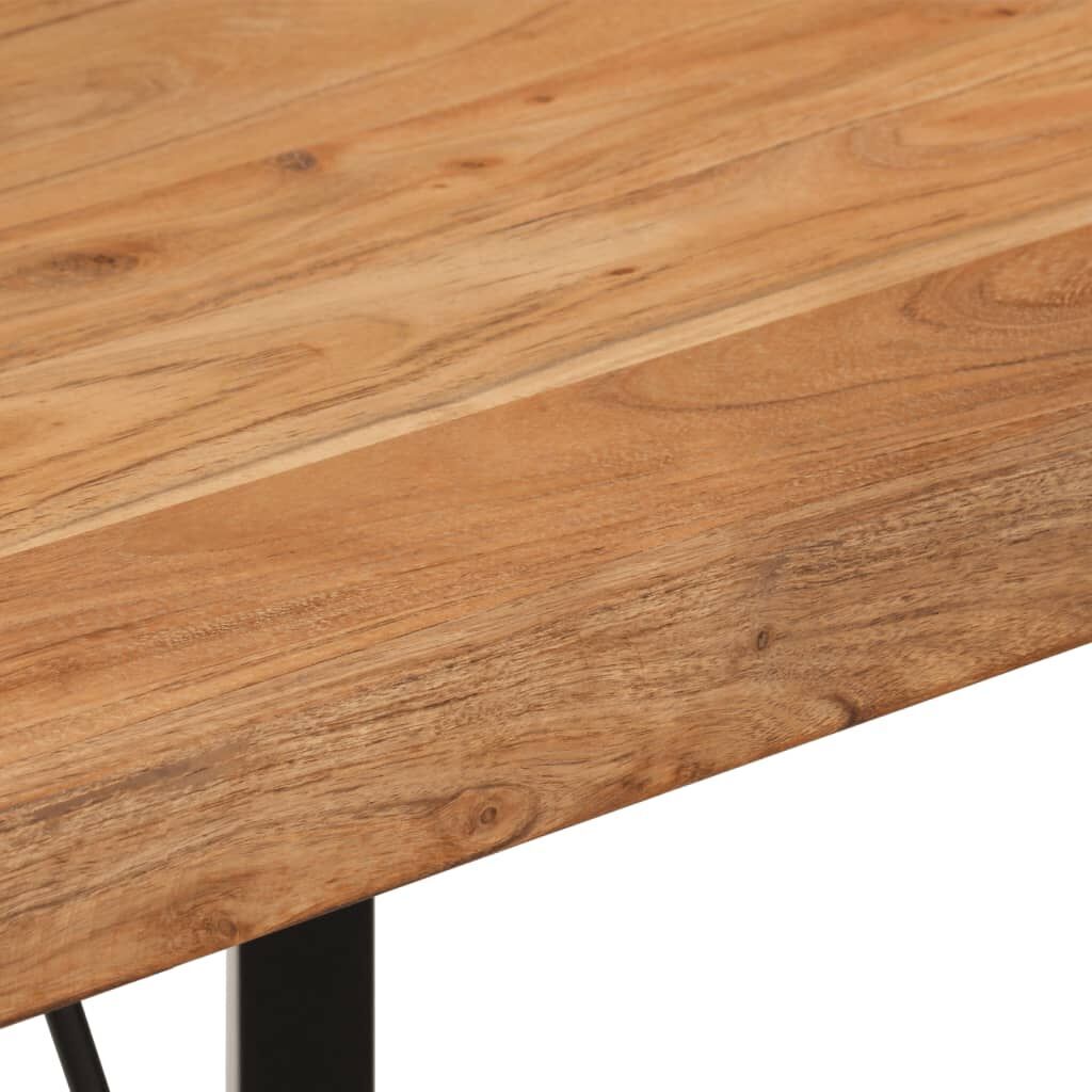 Bar Table 110x55x107 cm Solid Wood Acacia and Iron Price