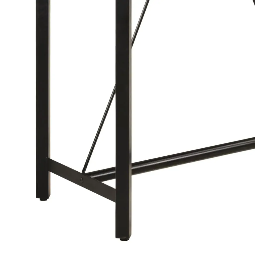 Bar Table 110x55x107 cm Solid Wood Mango and Iron Price